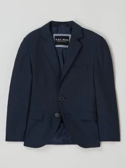 G.O.L. Regular Fit 2-Knopf-Sakko Mit Viskose-Anteil - Blau