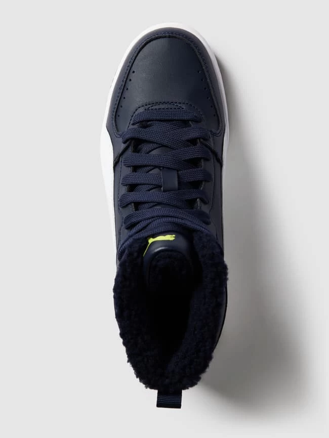 Puma High Top Sneaker Mit Label-Details Modell 'JOY' - Marineblau 4 Puma High Top Sneaker Mit Label-Details Modell 'JOY' - Marineblau – Bild 4