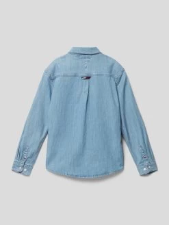 Tommy Hilfiger Teens Jeanshemd Mit Label-Stitching - Blau -Kindermoden Kunterbunt 88oj6k9g6h2l4d22a58l6di98csjae2c8t744j2l9p244cq18h630lae8l852jqa9t1kuj1g8h7jcgal6l3jcphncpi30p1g6cq6ce1kc4rjce9m6thmco9o6cp30ohp6oq62p0