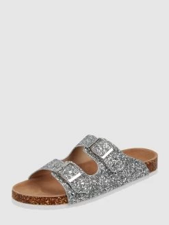 Colors Of California Sandalen Mit Glitter-Effekt - Silber