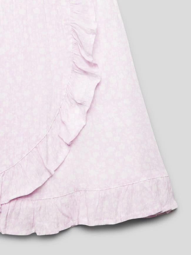 Happy Girls Rock Aus Viskose Mit Allover-Muster - Hellrosa 2 Happy Girls Rock Aus Viskose Mit Allover-Muster - Hellrosa – Bild 2