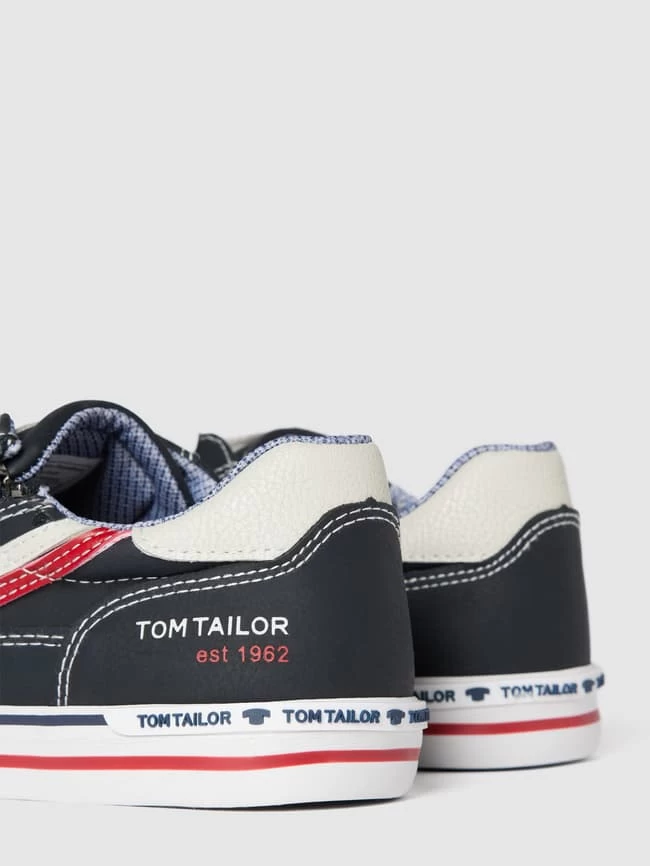 Tom Tailor Sneaker Mit Label-Details - Marineblau 2 Tom Tailor Sneaker Mit Label-Details - Marineblau – Bild 2