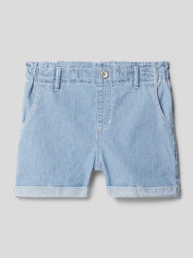 Name It Jeansshorts Aus Baumwolle Mit Streifenmuster Modell 'BELLA' - Jeans 1 Name It Jeansshorts Aus Baumwolle Mit Streifenmuster Modell 'BELLA' - Jeans