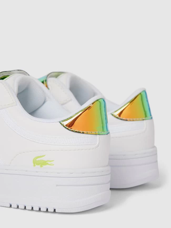 Lacoste Sneaker Mit Kontrast-Details - Weiß 2 Lacoste Sneaker Mit Kontrast-Details - Weiß – Bild 2