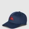 Quiksilver Basecap Mit Label-Stitching Modell 'DECADES YOUTH' - Marineblau