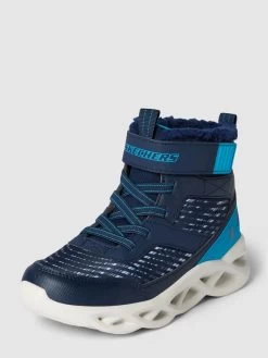 SKECHERS High Top Sneaker Mit Leuchtfunktion Modell 'TWISTED BRIGHTS' - Marineblau