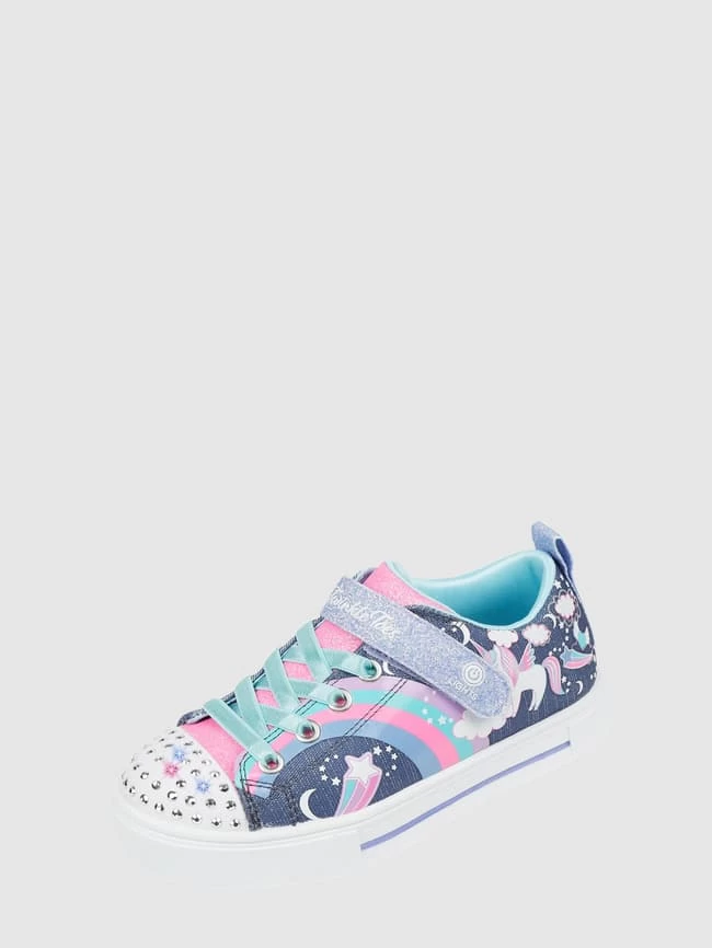 SKECHERS Sneaker Mit LEDs Modell 'Unicorn Charmed' - Metallic Blau 1 SKECHERS Sneaker Mit LEDs Modell 'Unicorn Charmed' - Metallic Blau