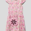Happy Girls Minikleid Mit Floralem Muster - Hellrosa