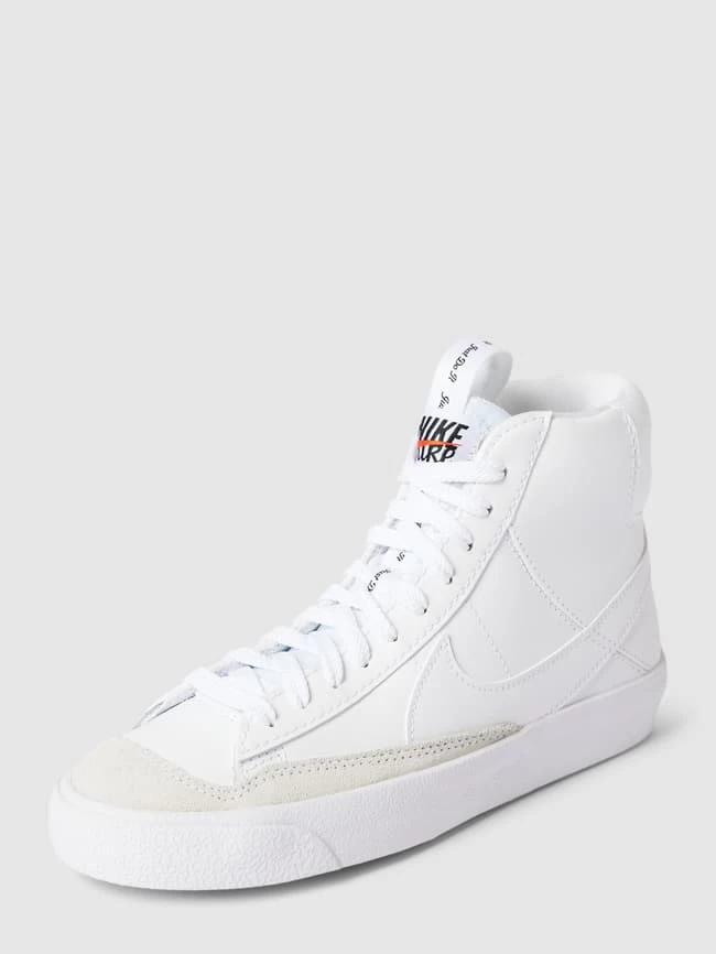 Nike High-Top-Sneaker Mit Kontrast-Besatz Modell 'Blazer' - Weiß 1 Nike High-Top-Sneaker Mit Kontrast-Besatz Modell 'Blazer' - Weiß
