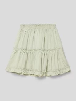 Guess Midirock Mit Smok-Details - Schilf -Kindermoden Kunterbunt 8cok8k1lad5k4ki79973ghibakq52c1k88o38e9k6l0kodpm6914adia9p5k2cah8sol0ci1ah5k2gpm90o3echncos3gphpcpgj6e9k74sjge32cks68ob46sojiob6cos30dg