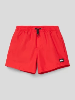 Quiksilver Badehose Mit Tunnelzug Modell 'EVERYDAY' - Rot