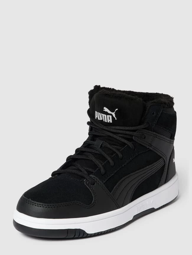 Puma High Top Sneaker Mit Logo-Details - Schwarz 1 Puma High Top Sneaker Mit Logo-Details - Schwarz