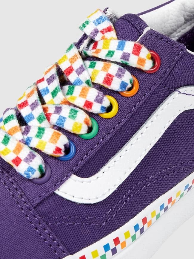 Vans Sneaker Aus Leder Und Textil Modell 'Old Skool' - Lila 2 Vans Sneaker Aus Leder Und Textil Modell 'Old Skool' - Lila – Bild 2