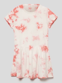 Name It Kleid Im Batik-Look - Pink