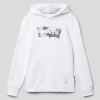 Levi’s® Kids Hoodie Mit Gerippten Abschlüssen - Weiß