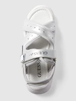 Guess Sandalen Mit Label-Print Modell 'MURIEL' - Silber -Kindermoden Kunterbunt 8gpk4j2a95a5ad2a9kq44hq474ql4li6a1aksc2k90p4eiiaa4qjaiak74pjgkq48cpj0iphad24ed22a93mae9m6hhj0dpm6opj4chk6li34ohjc8sm2d9k6os3epj4c9j6cpg