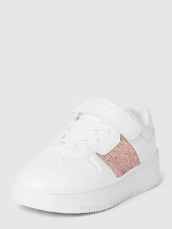CHAMPION Sneaker Mit Glitzer-Details Modell 'REBOUND' - Weiß