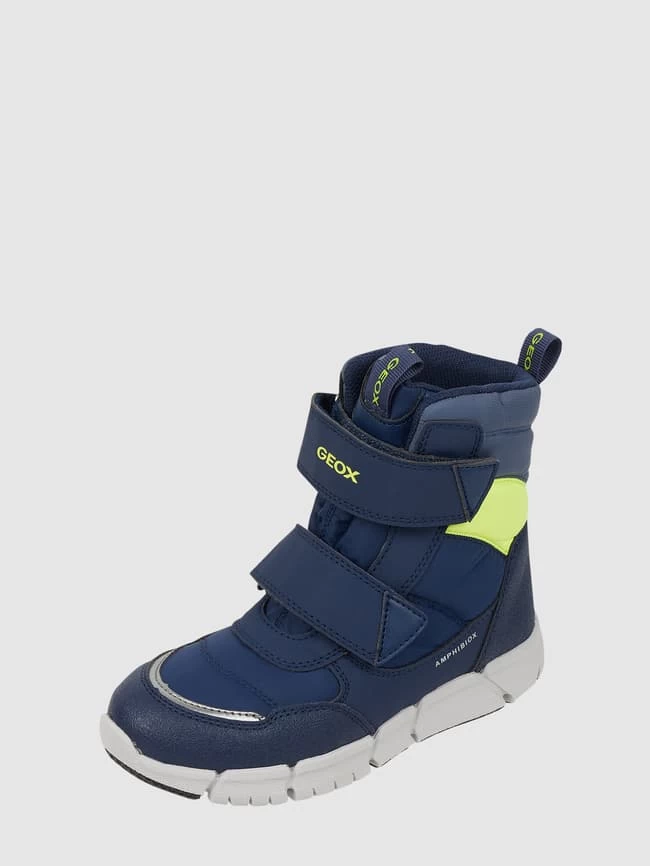 Geox Boots Mit Klettverschluss Modell 'Flexyper' - Wasserdicht - Marineblau 1 Geox Boots Mit Klettverschluss Modell 'Flexyper' - Wasserdicht - Marineblau