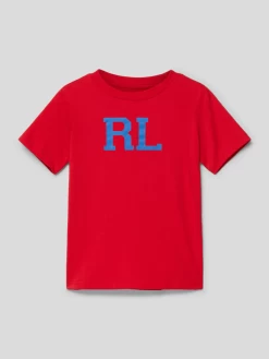Polo Ralph Lauren Kids T-Shirt Mit Label-Detail - Rot