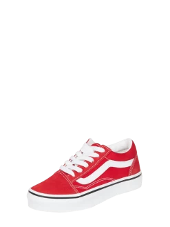 Vans Sneaker Aus Veloursleder Und Textil Modell 'Old Skool' - Rot