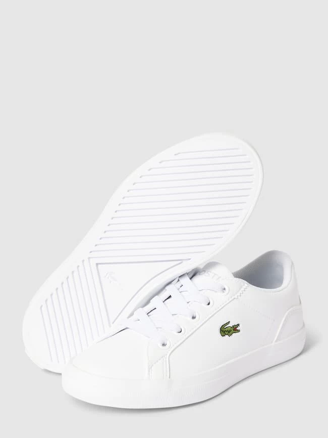 Lacoste Sneaker Mit Logo-Stitching - Weiß 4 Lacoste Sneaker Mit Logo-Stitching - Weiß – Bild 4