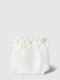 Kindermoden Kunterbunt 28 Weise Umhängetasche Mit Zierbesatz - Ecru