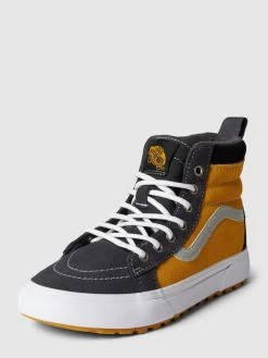 Vans Sneaker Mit Kontraststreifen Modell 'SK8-HI' - Senfgelb