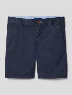 Gant Chino-Shorts Mit Stretch-Anteil - Marineblau