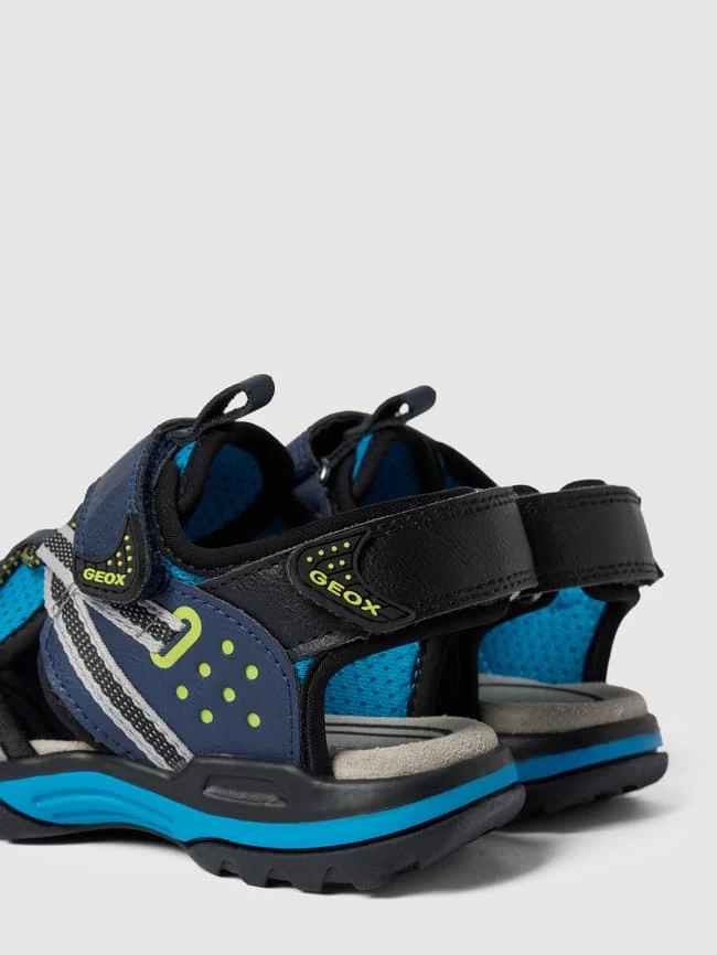 Geox Sandalen Mit Kontrastbesatz Modell 'J BOREALIS BOY' - Marineblau 2 Geox Sandalen Mit Kontrastbesatz Modell 'J BOREALIS BOY' - Marineblau – Bild 2