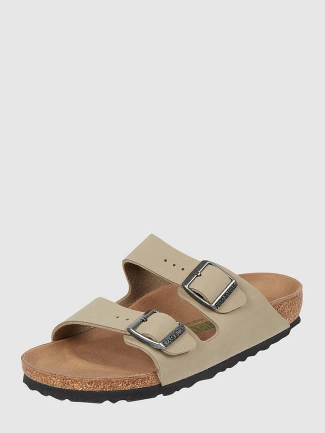 Birkenstock Sandalen Aus Birko-Flor® Modell 'Arizona' - Khaki 1 Birkenstock Sandalen Aus Birko-Flor® Modell 'Arizona' - Khaki