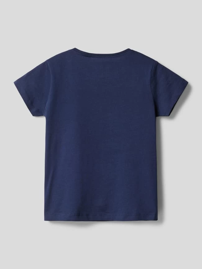 Blue Seven T-Shirt Mit Wendepailletten - Blau 3 Blue Seven T-Shirt Mit Wendepailletten - Blau – Bild 3