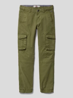 Petrol Cargohose Mit Cargotaschen - Khaki