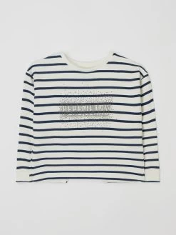 Pepe Jeans Sweatshirt Mit Streifenmuster - Offwhite