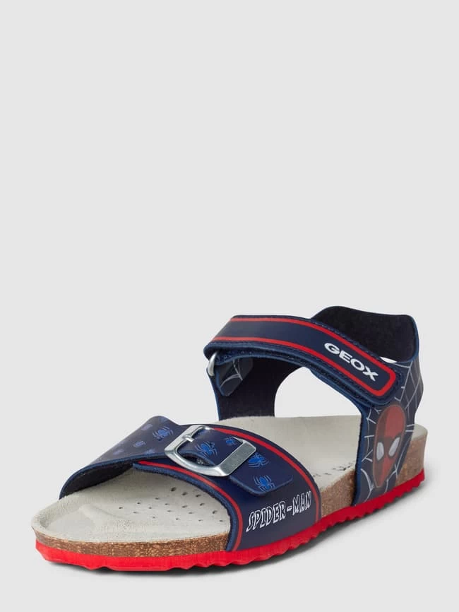 Geox Sandalen Mit Motiv-Print Modell 'GHITA' - Marineblau 1 Geox Sandalen Mit Motiv-Print Modell 'GHITA' - Marineblau