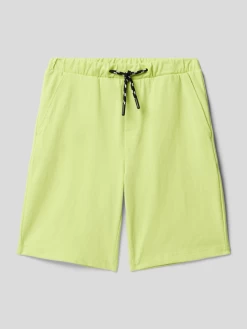 S.Oliver RED LABEL Sweatshorts Mit Französischen Eingrifftaschen - Apfelgrün