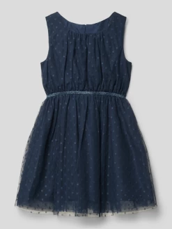 Name It Kleid Aus Tüll Mit Blickdichtem Unterkleid Modell 'VABOSS' - Blau