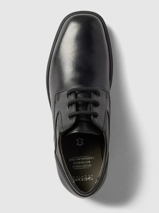Geox Derbys Mit Atmungsaktiver Sohle - Schwarz 3 Geox Derbys Mit Atmungsaktiver Sohle - Schwarz – Bild 3
