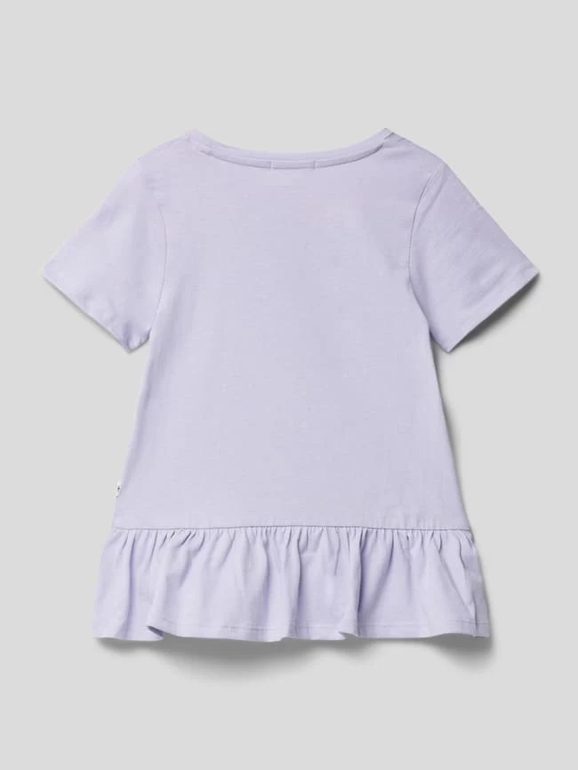 Tom Tailor T-Shirt Mit Paillettenbesatz - Flieder 3 Tom Tailor T-Shirt Mit Paillettenbesatz - Flieder – Bild 3