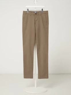 Jack & Jones Slim Fit Chino Mit Stretch-Anteil Modell 'Marco' - Beige