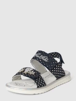 Tom Tailor Sandalen Mit Allover-Muster - Marineblau