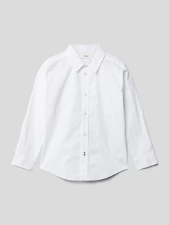 S.Oliver RED LABEL Hemd Mit Knopfleiste - Weiß