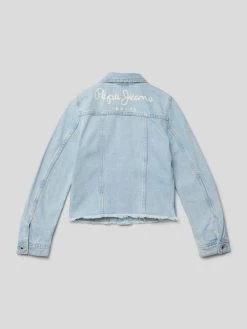 Pepe Jeans Jeansjacke Mit Ausgefranstem Saum Modell 'ISA' - Blau -Kindermoden Kunterbunt 8os4ciqe8l756lil7184ij9jaks4mh228l8j4iqd6p64ccab8l3kmlid84rkkgpm8pa30c2l8p1ksi9j613jccpiccrm2dj4ckom4c9k6dh34ohkchi3ep1m6tgm6e1iclh6cco