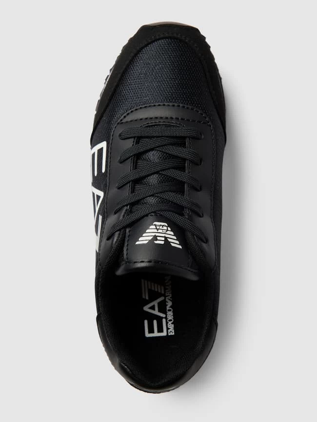 EA7 Emporio Armani Sneaker Mit Label-Prints - Schwarz 3 EA7 Emporio Armani Sneaker Mit Label-Prints - Schwarz – Bild 3