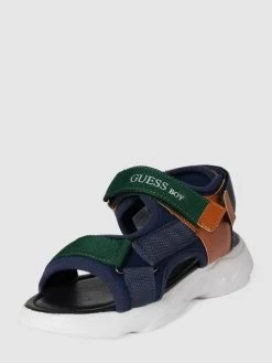 Guess Sandalen Im Colour-Blocking-Design Modell 'GAD' - Schwarz