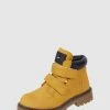 T.Hilfiger Kids Shoes Boots In Leder-Optik - Camel
