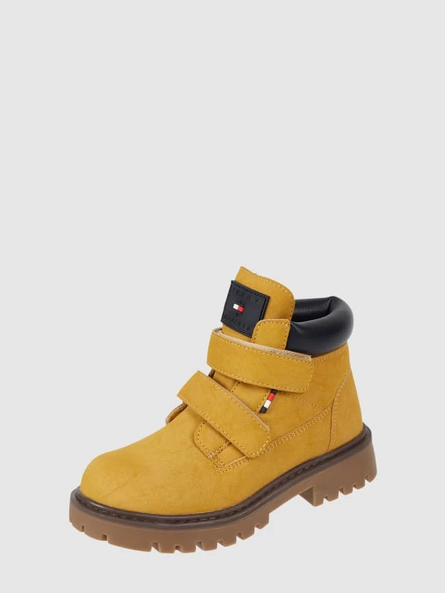 T.Hilfiger Kids Shoes Boots In Leder-Optik - Camel 1 T.Hilfiger Kids Shoes Boots In Leder-Optik - Camel