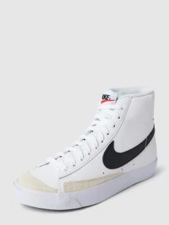 Nike High-Top-Sneaker Mit Label-Details Modell 'BLAZER' - Weiß