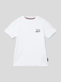 Jack & Jones T-Shirt Mit Label-Applikation - Weiß