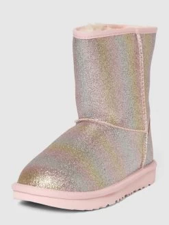 UGG Boots In Schimmernder Optik Modell 'GLITTER' - Hellrosa