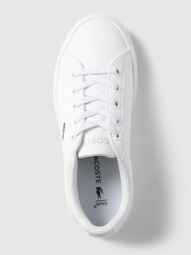 Lacoste Sneaker Mit Logo-Stitching - Weiß 3 Lacoste Sneaker Mit Logo-Stitching - Weiß – Bild 3
